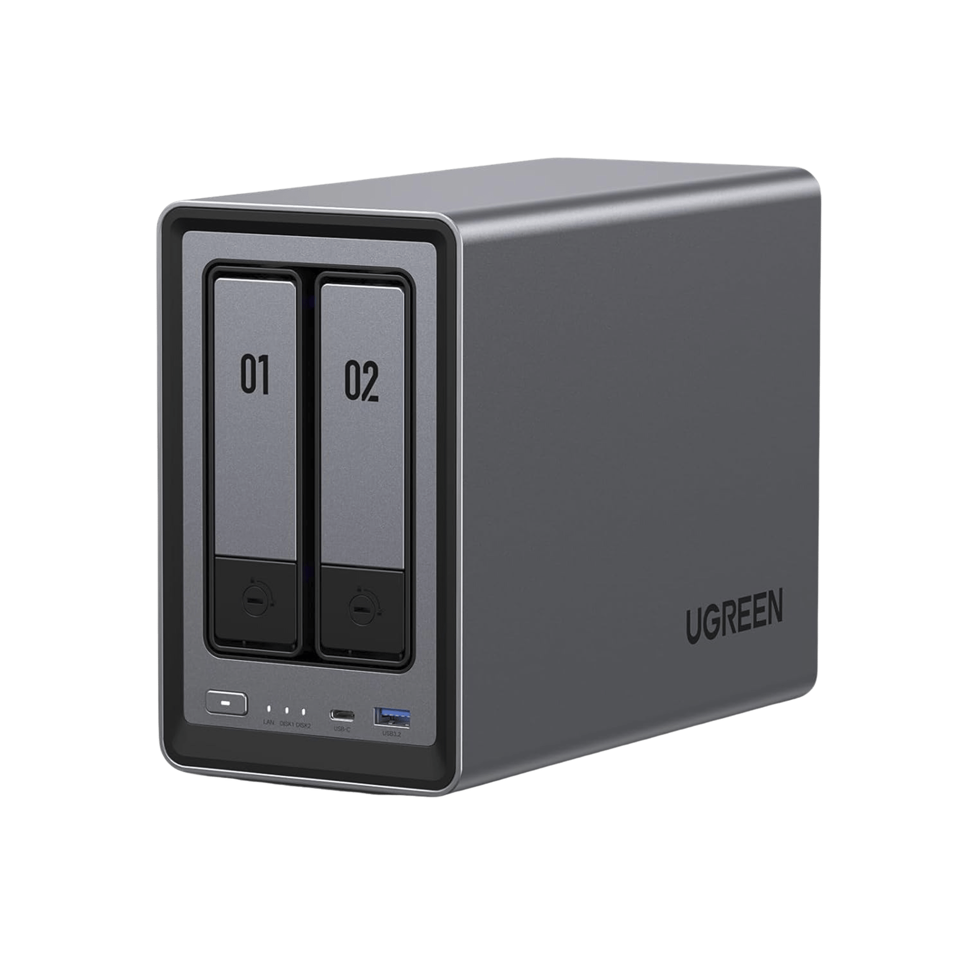 NASync DXP2800 | Intel N100, 8GB DDR5, 2 Bahías SATA