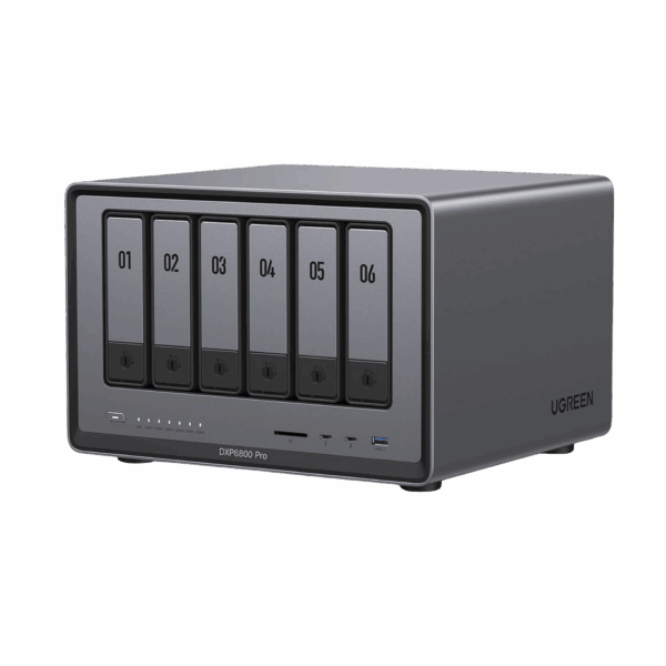 NASync DXP6800 Pro | 6 Bahías