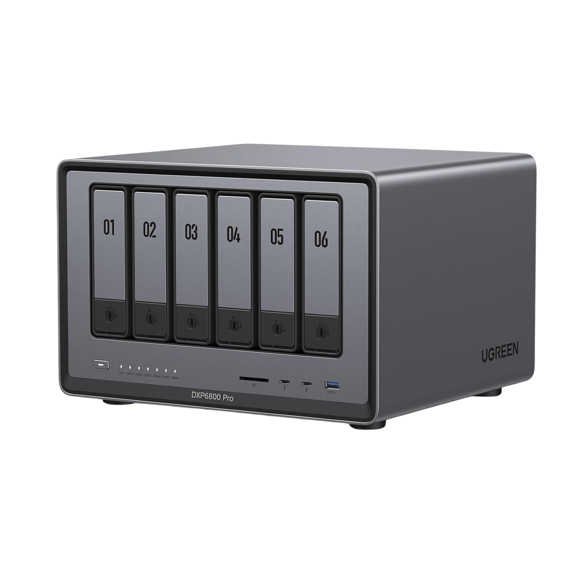 NASync DXP6800 Pro | 6 Bahías