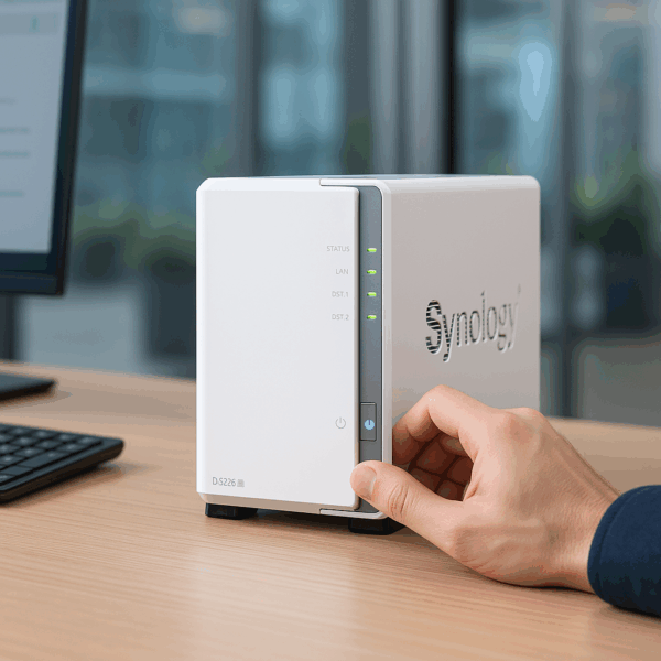 SYNOLOGY_DS223J_equipo_en_uso