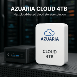 Azuaria Cloud 4TB es una solución de almacenamiento en la nube