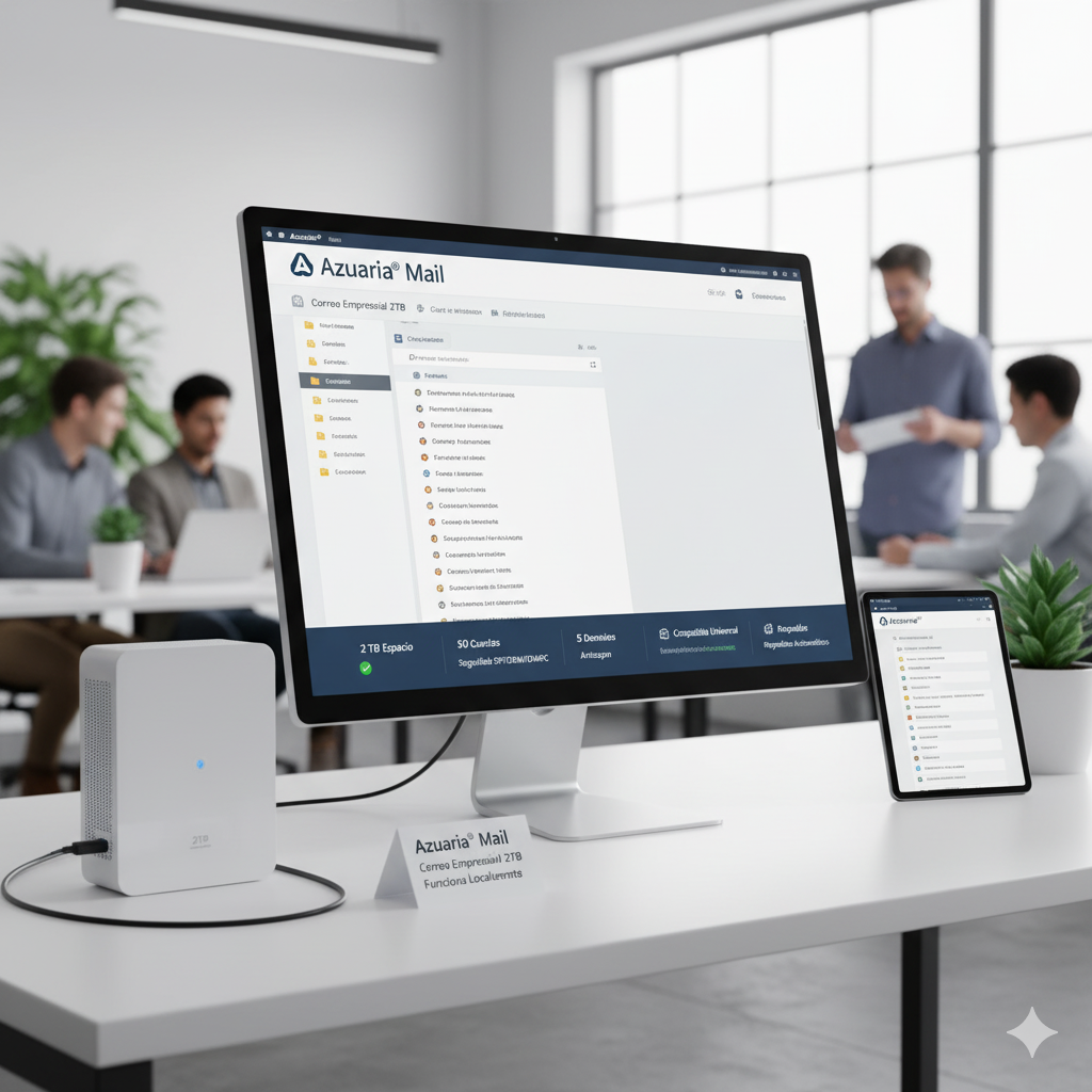 Correo Empresarial 2TB | Azuaria® Mail