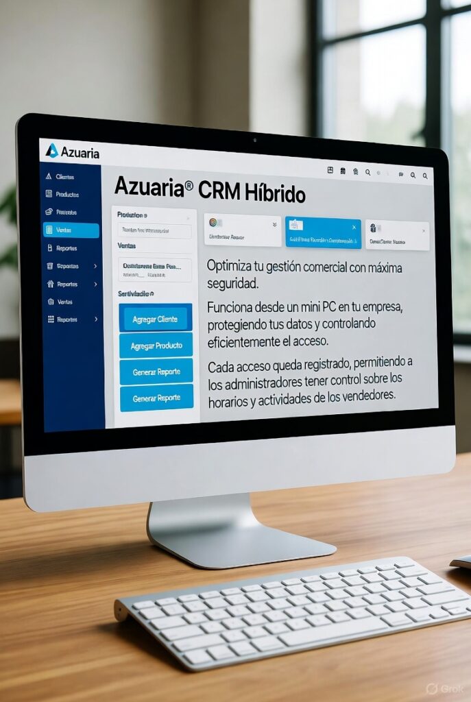 azuaria CRM Híbrido | 4 TB mexico