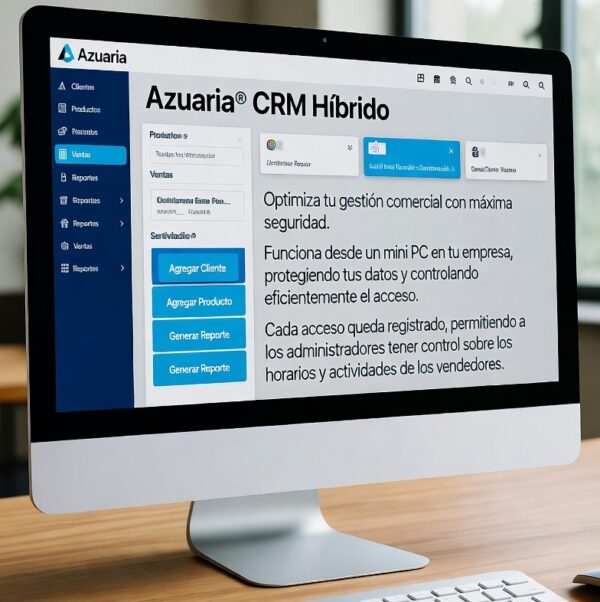 azuaria CRM Híbrido | 4 TB mexico