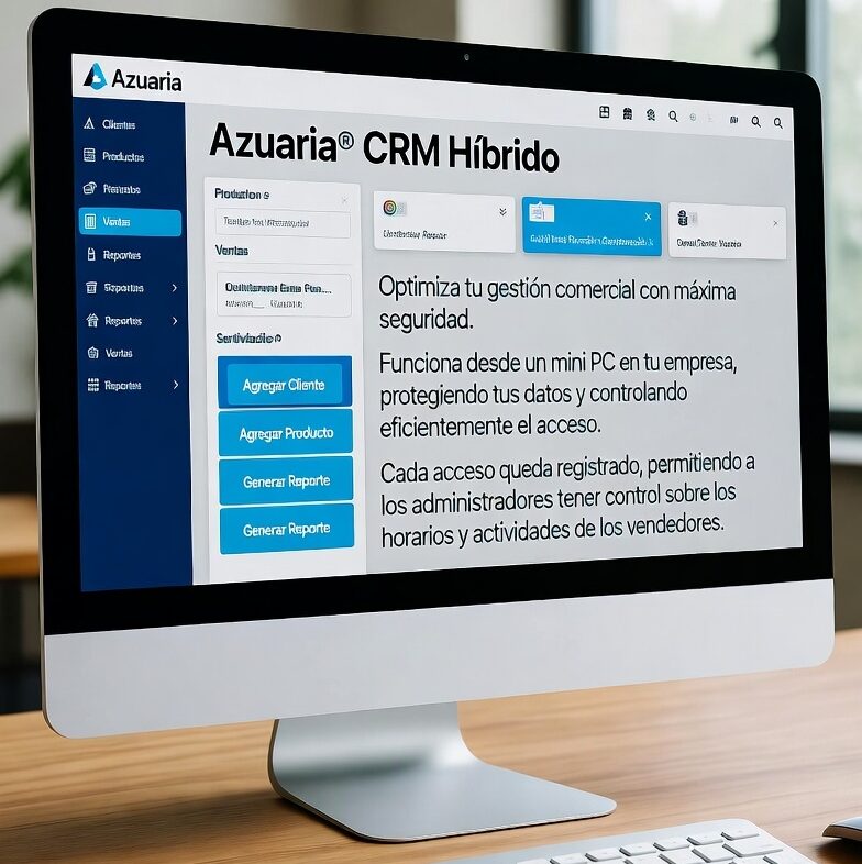 azuaria CRM Híbrido | 4 TB mexico