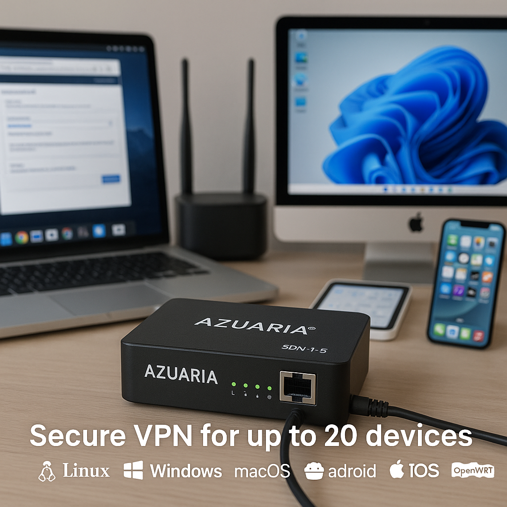 azuaria Red Privada SDWAN 5 – 20 Nodos